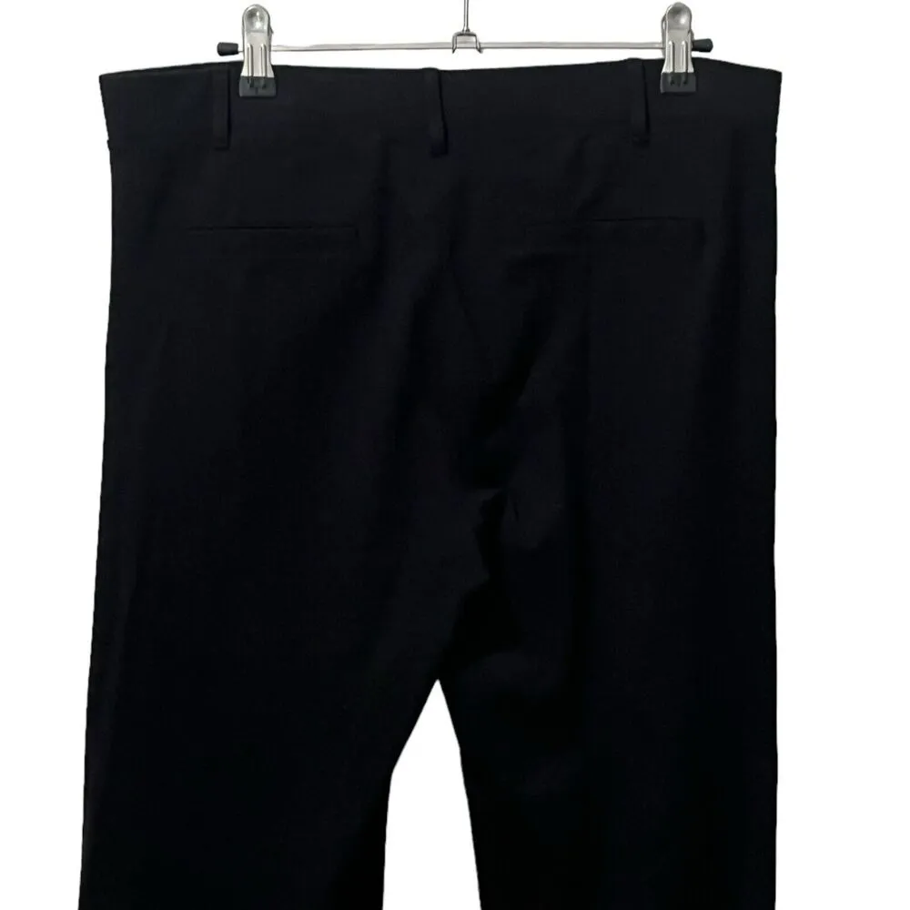 Betabrand Black Straight Leg Classic Dress Yoga Pants Trousers Womens Size L - Image 5