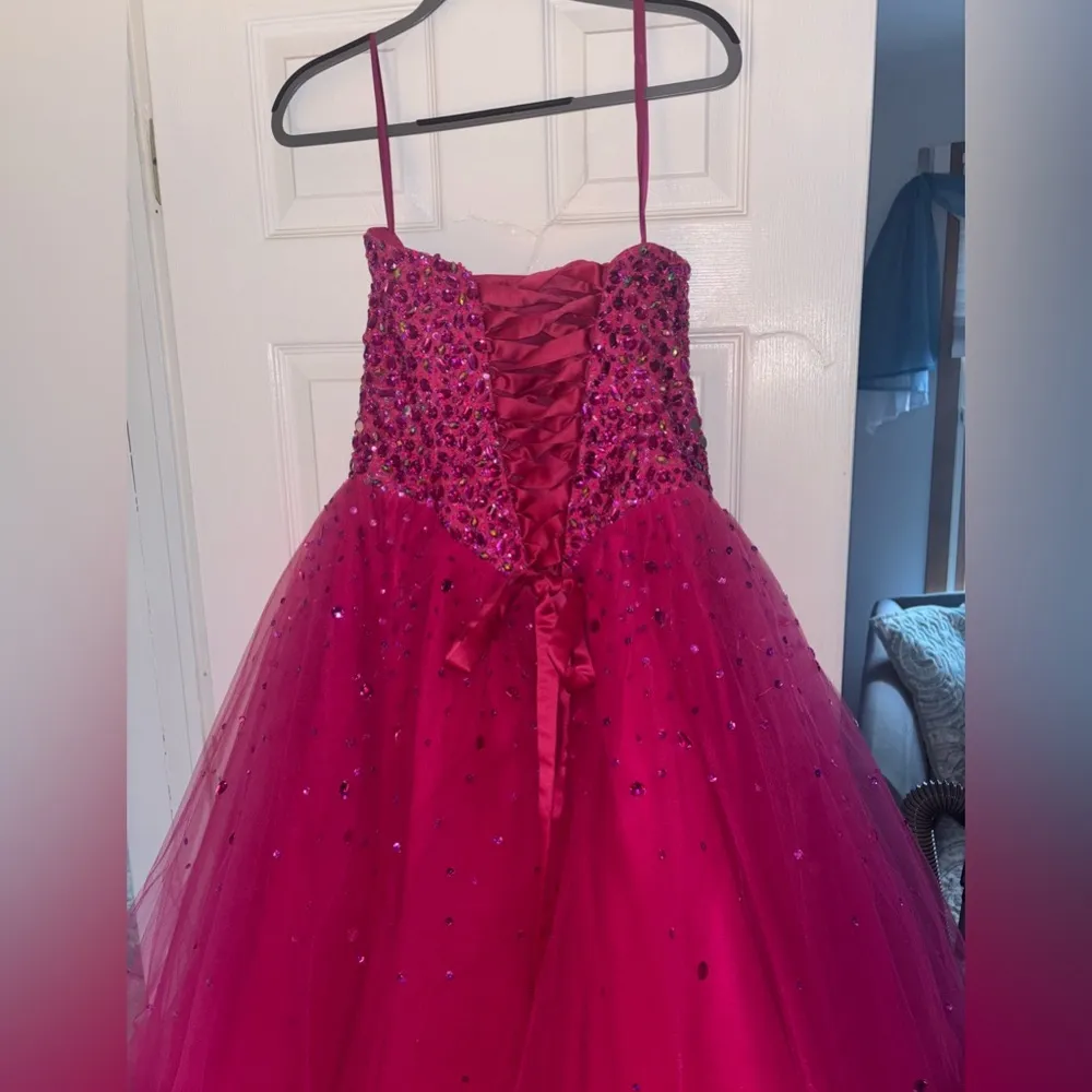 Pink Ball Gown Size 12 - Image 2