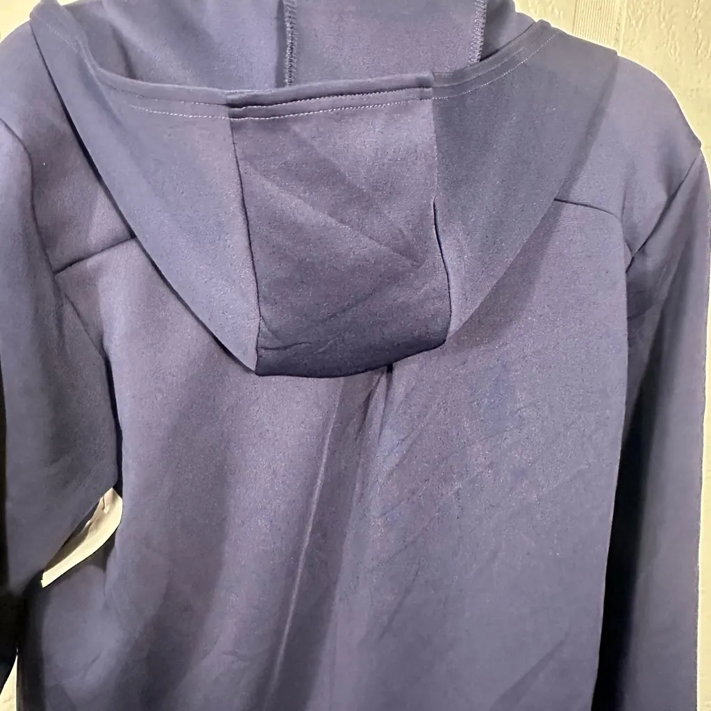 Zella Navy Blue ZipUp Hoodie Size XL NWOT - Image 6