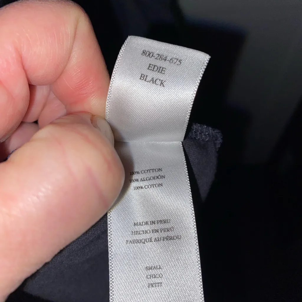 Rails Edie Shirt Wrap Dress cotton jersey minimalist clean chic charcoal gray - Image 8