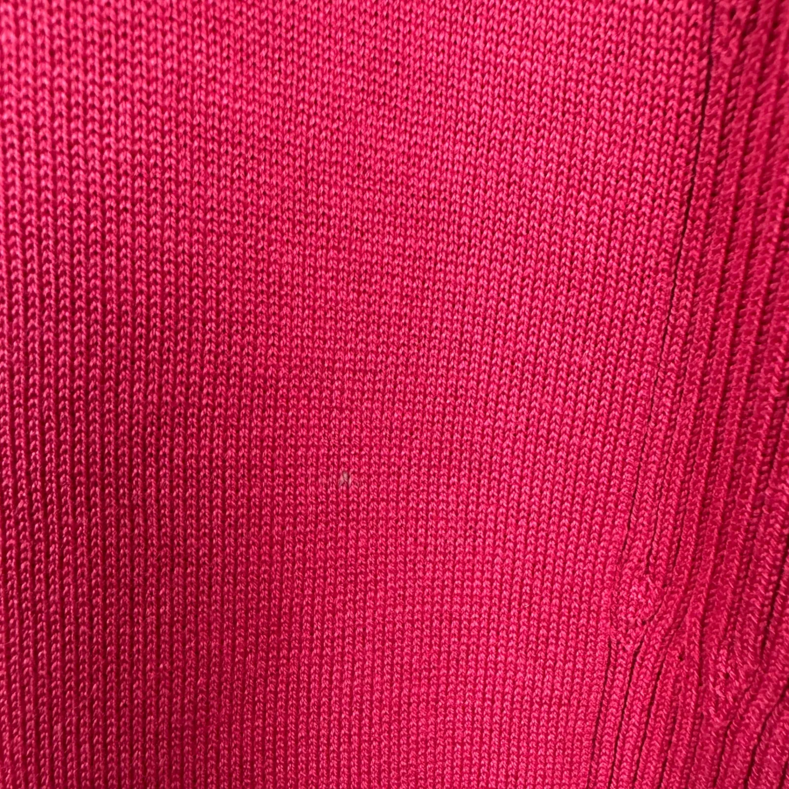 Coldwater Creek Pink Silk Cotton Blend Open Front Cardigan Sweater Large Comfy - Image 4