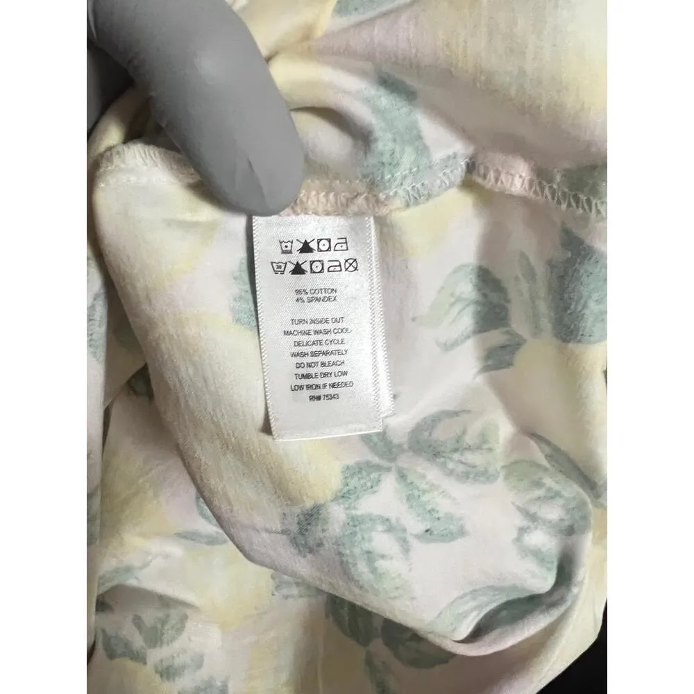 Cynthia Rowley Printed Lemon Tree Shift Dress Womens Size 6 - Image 6