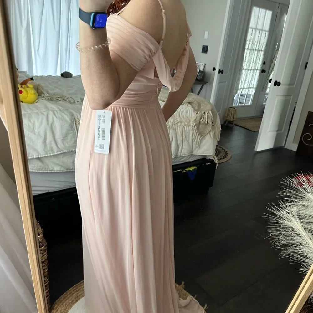 Azazie Women’s A6 Aja Rose Quartz Dress New NWT - Image 5