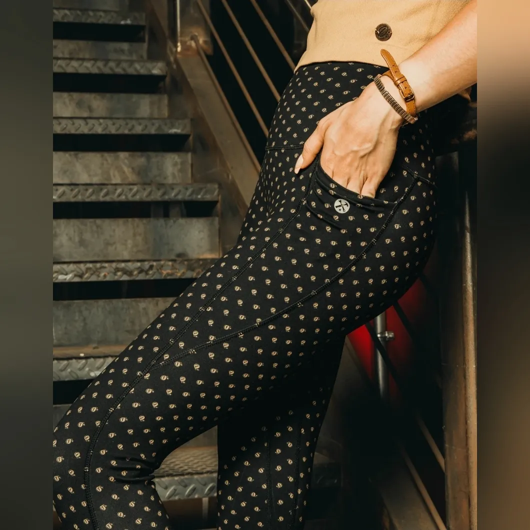 Dixxon F Bomb Classic Leggings Size XS Black - Image 4