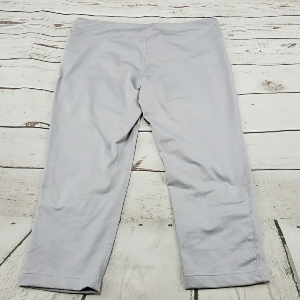 MPG Pants Size Medium Moneta Performance Gear Sports Tight Workout Gym Yoga Gray - Image 2