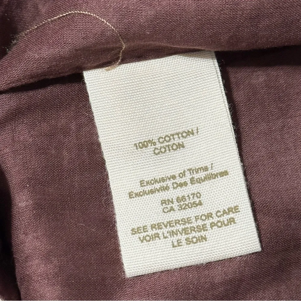 Free People Women’s Size 2 Espresso Brown Cream Embellished Beads Shift Dress - Image 8