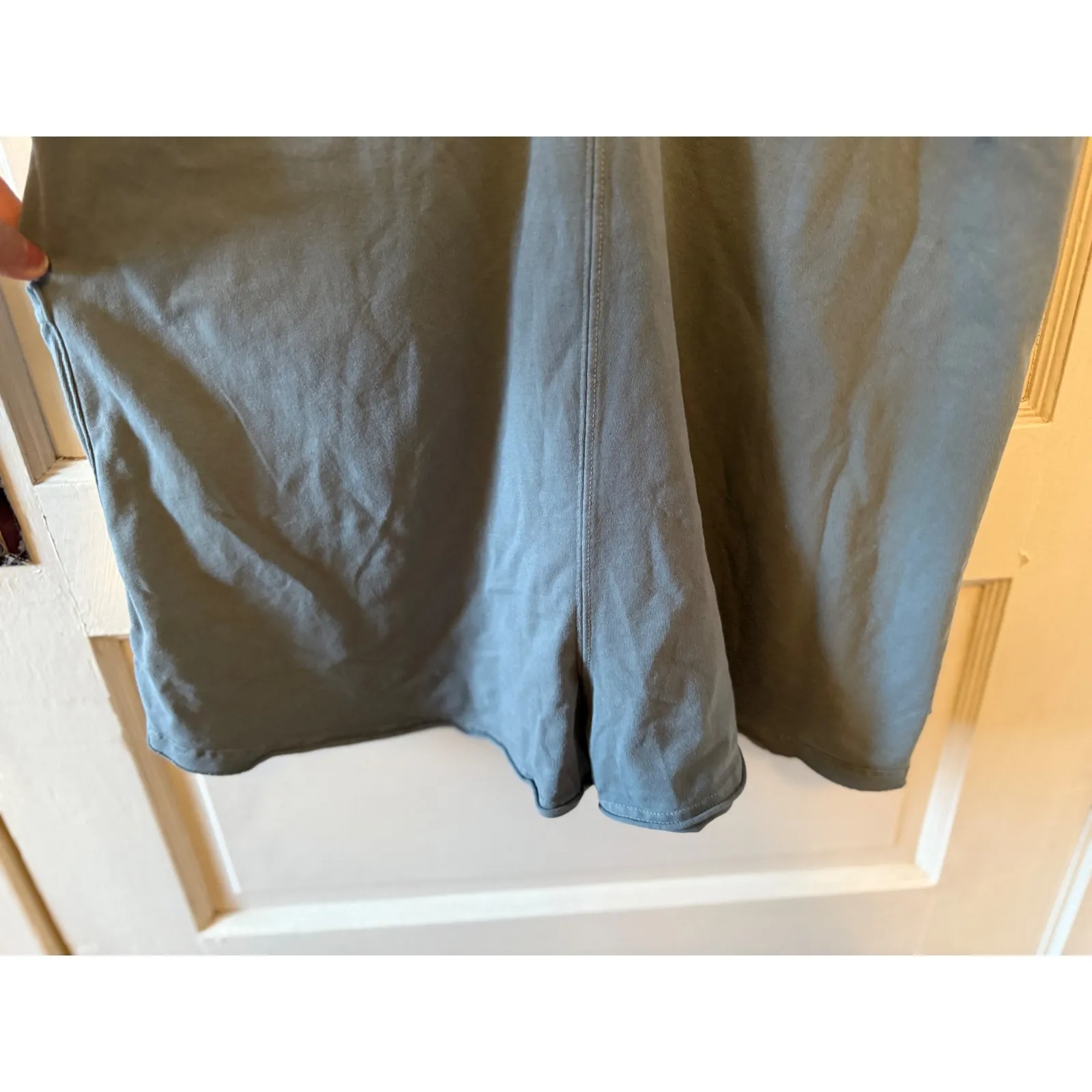 Free People Movement Hot Shot Tee Romper in an oversized fit and V - Image 4