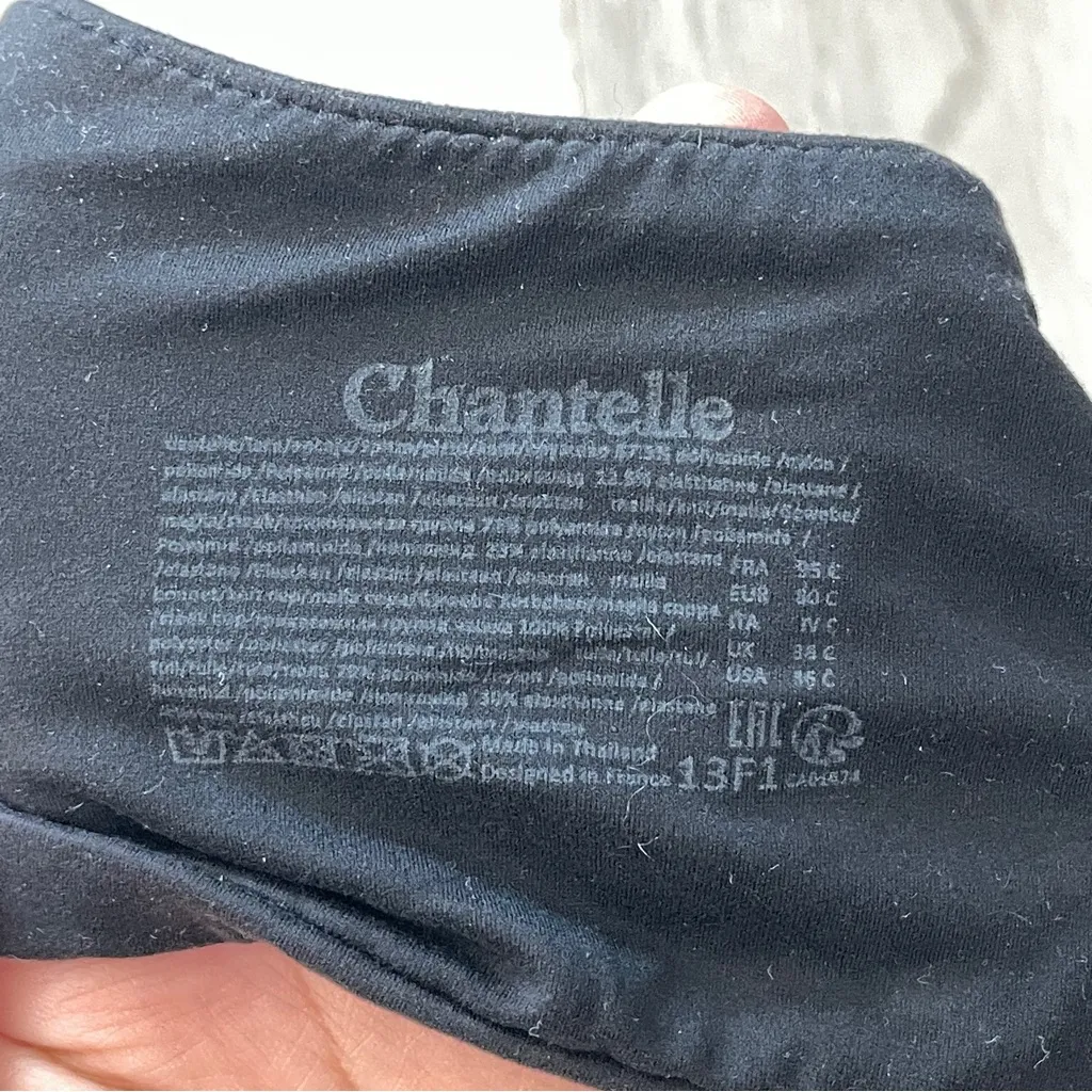 Chantelle Norah Bra comfort underwire Black (size 36C) casual everyday - Image 3