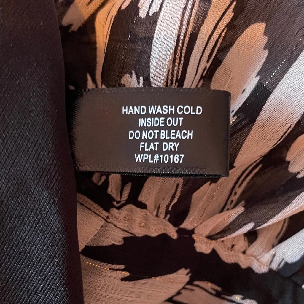 Aqua Black and Cream Patterned Mini Dress - Image 5