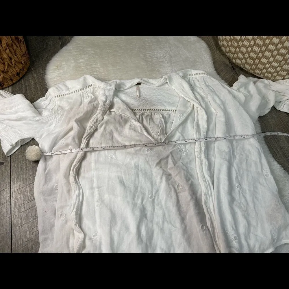 Wild Fable Dark Wash Distressed Raw Hem Skinny Jeans - Image 6