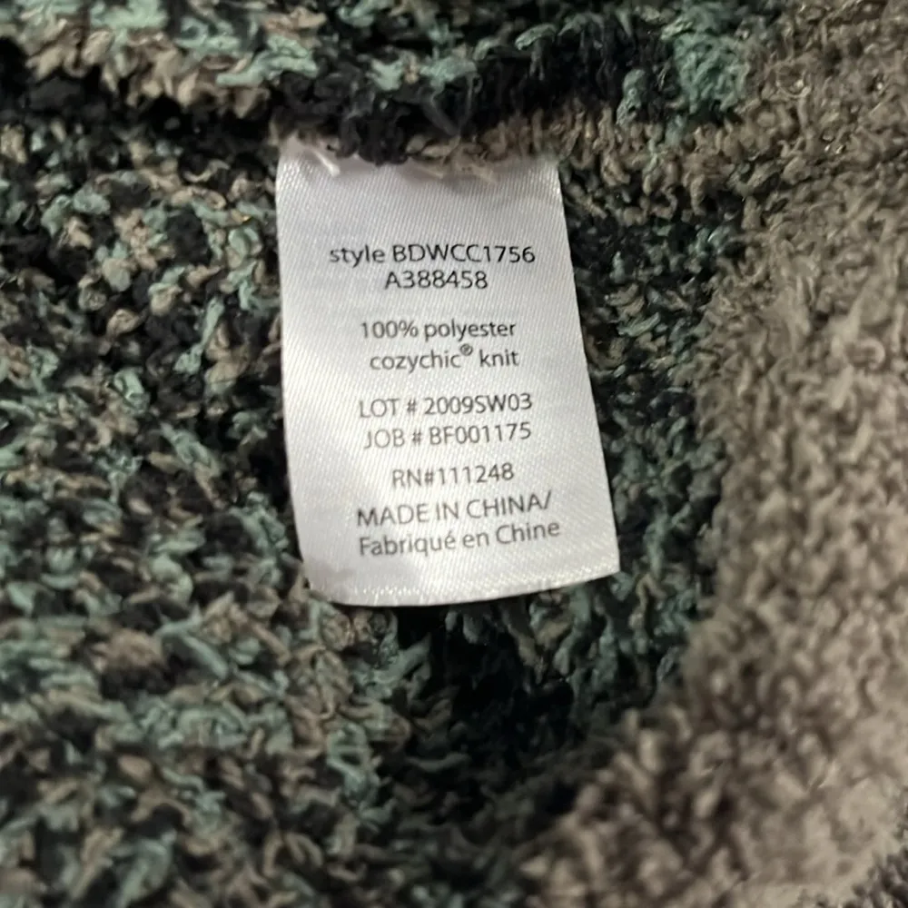 Barefoot Dreams Cozy Chic Camo Seaside Crew Neck Pullover Size M - Image 7