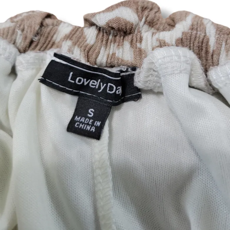 Lovely Day Dress Size Small Women's Halter Fit And Flare Dress Mini Dress Lined  - Image 6