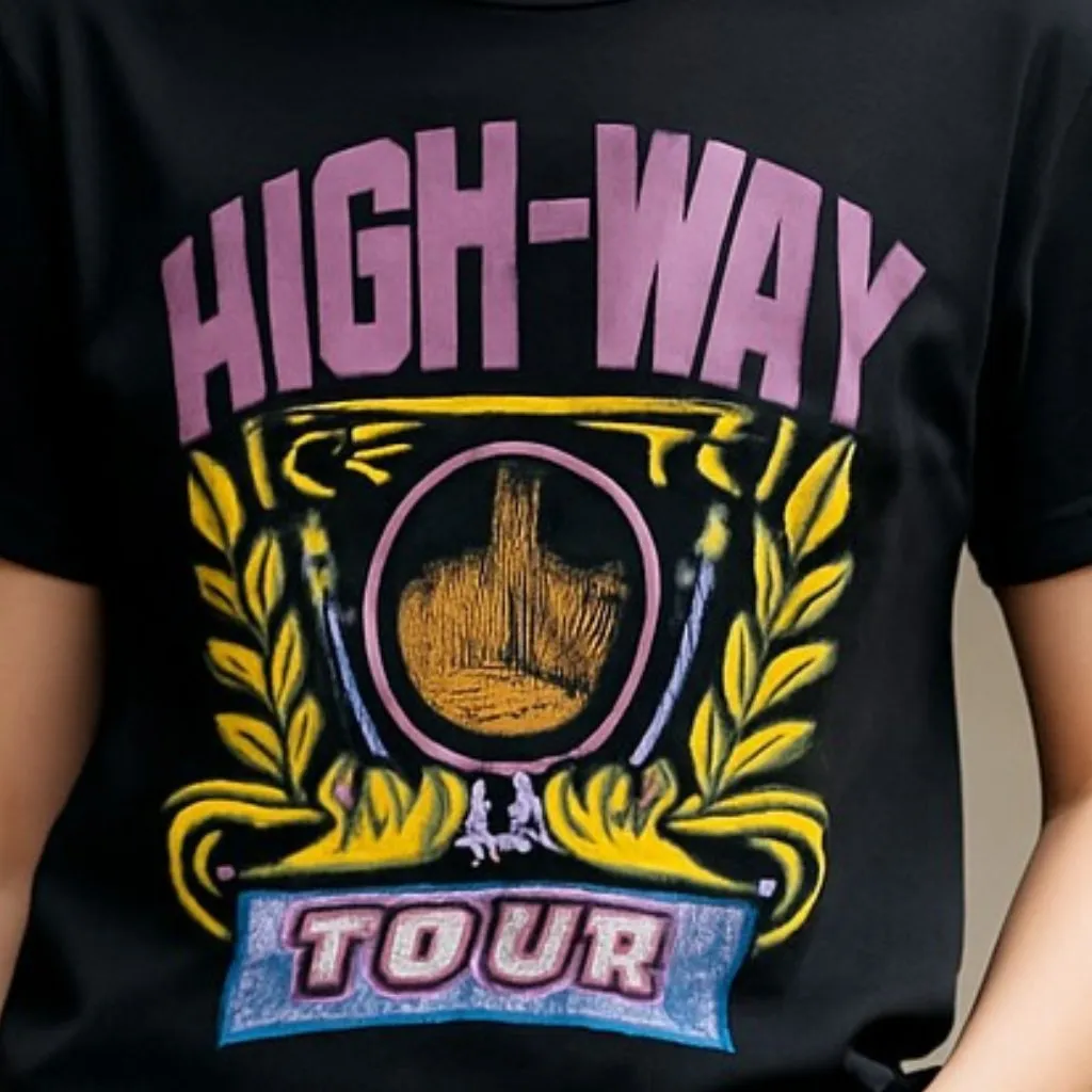 NWOT Highway Tour /World Tour Graphic Tee - Image 3