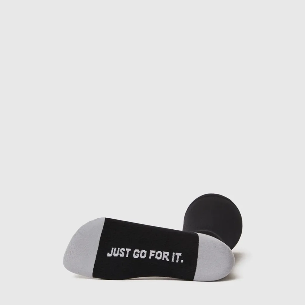 FIGS Compression Socks - Black Grey - I Think You Should Just Go For It - Large - Image 3