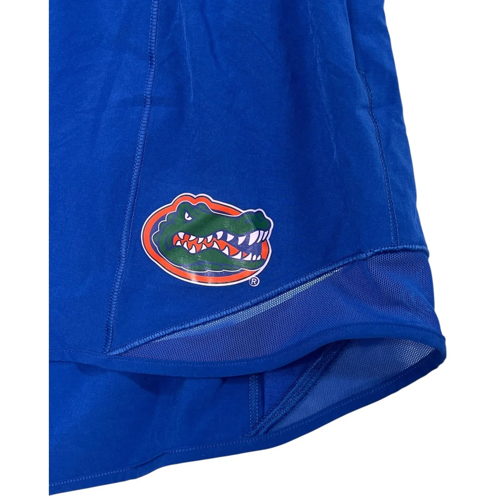 Lululemon Florida Gators Shorts Womens 12 Tall Blue Hotty Hot Athletic Running - Image 4