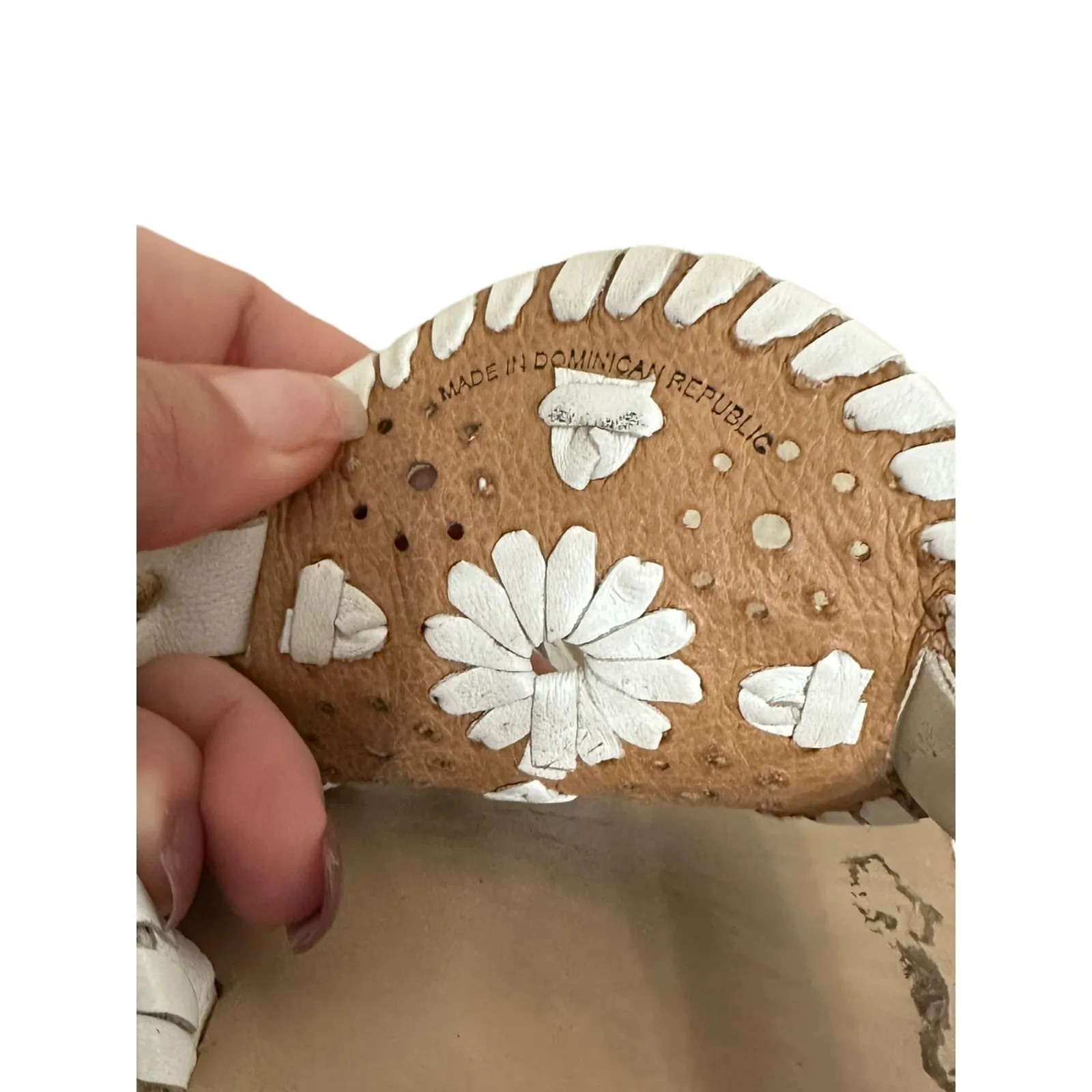 Jack Rogers Georgica white‎ sandals size 9 - Image 5