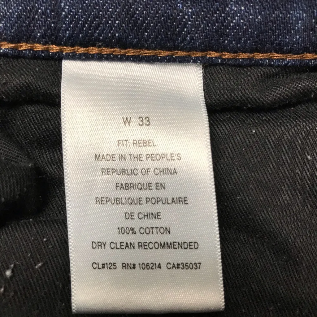 Joe’s Jeans Blue Rebel Fit Denim - Image 4