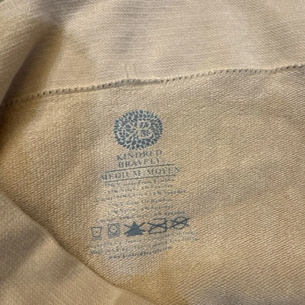 KINDRED‎ BRAVELY MATERNITY BAMBOO SHAPING SHORTS Sz MEDIUM Beige Tan - Image 2