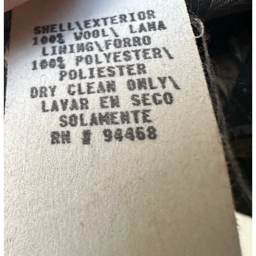 Donnybrook Charcoal Grey Wool Coat - Image 8