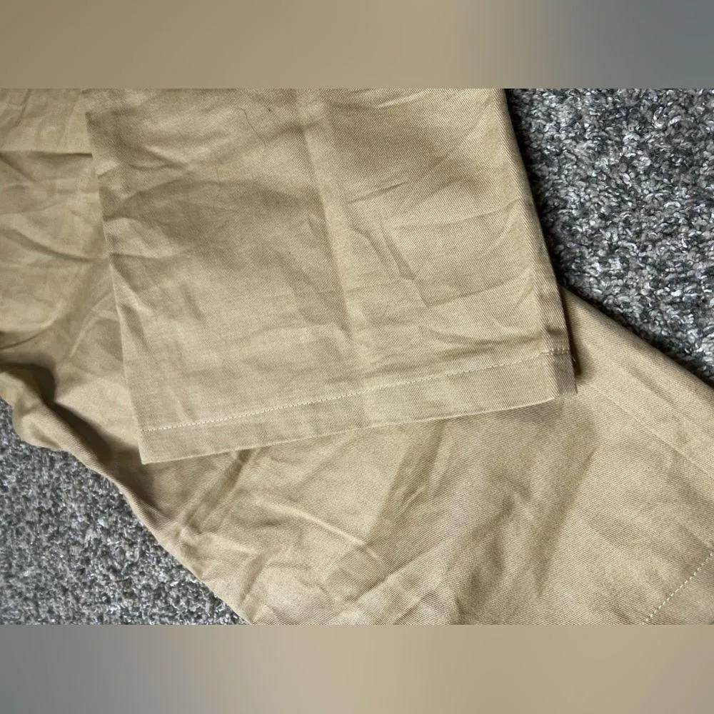 Princess Polly wide leg belted trouser pants size 4 - Image 6