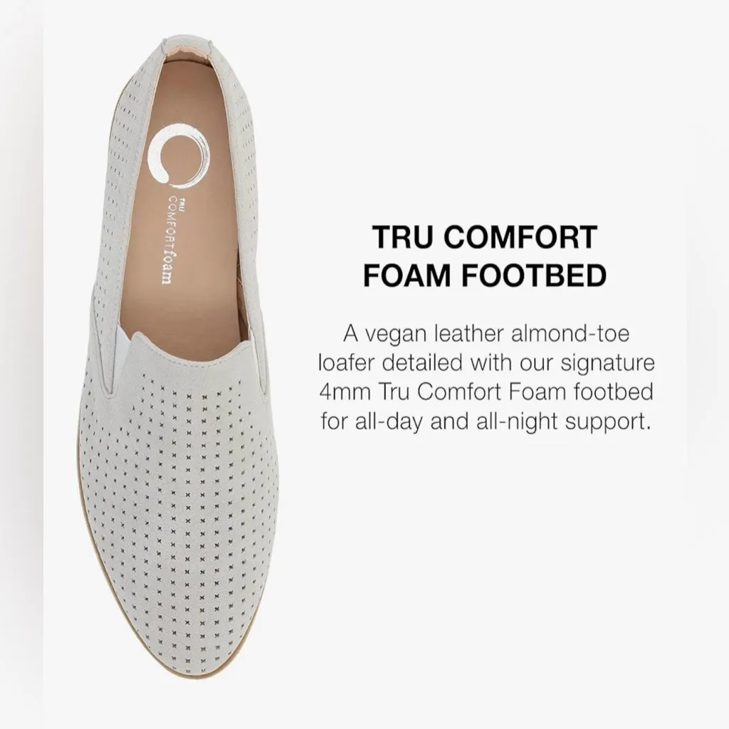 NEW Gray Journee Comfort Foam Lucie Dress Flats Shoes 7.5 $80 - Image 7