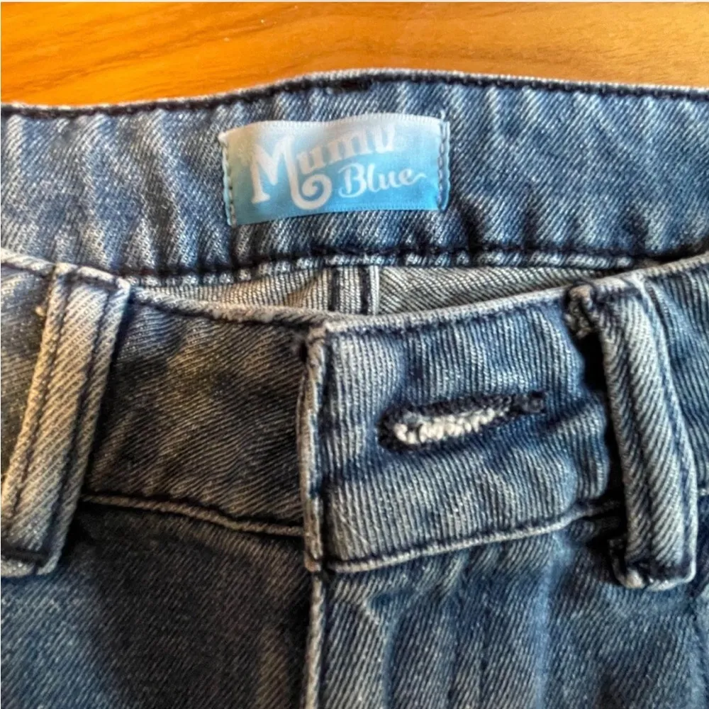 Show Me Your Mumu Jaclyn Mid Rise Jean in Tidal Wave Wash - Image 5