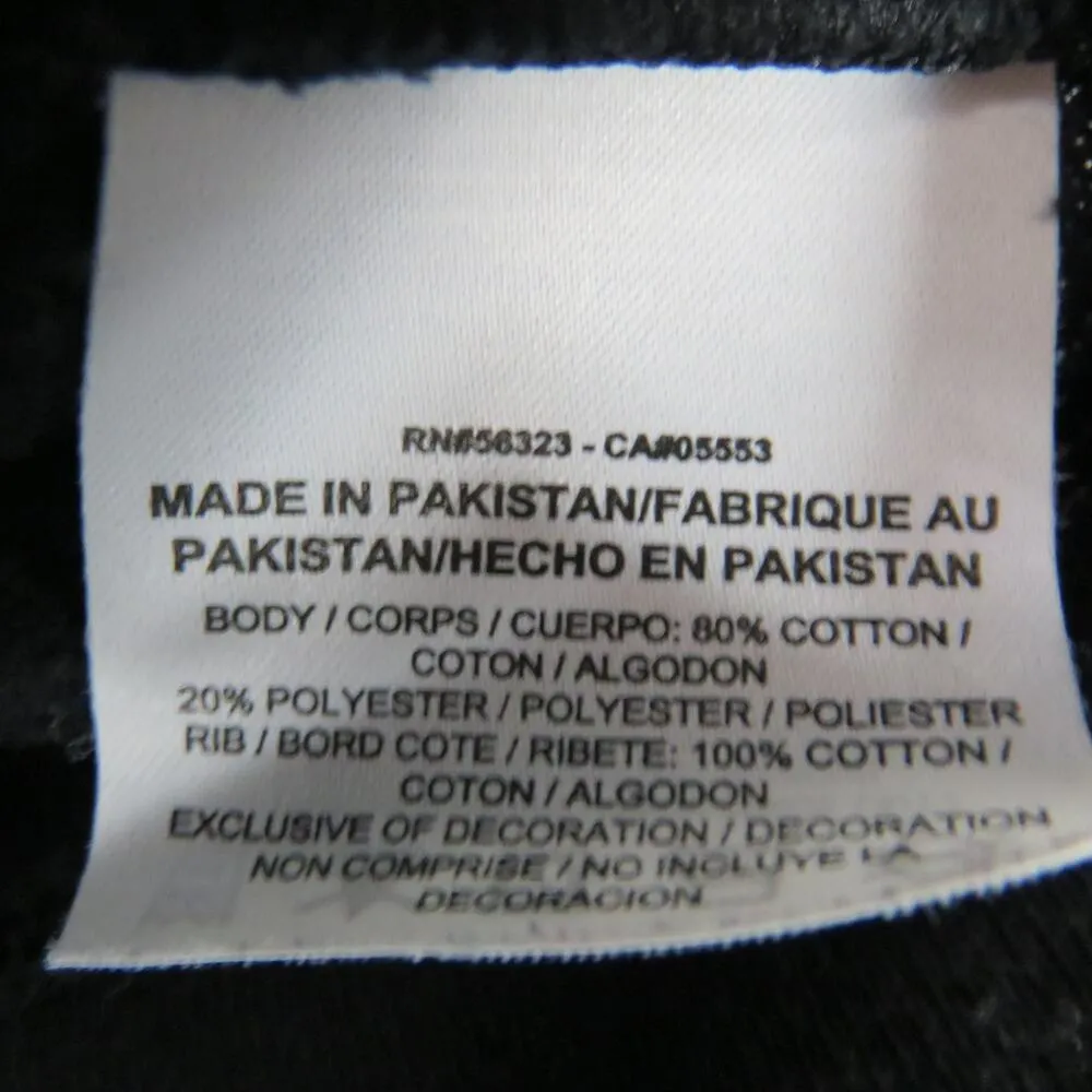 1990s Vintage Nike Black Crewneck Sweatshirt Just Do It Graphic Neon Medium - Image 6