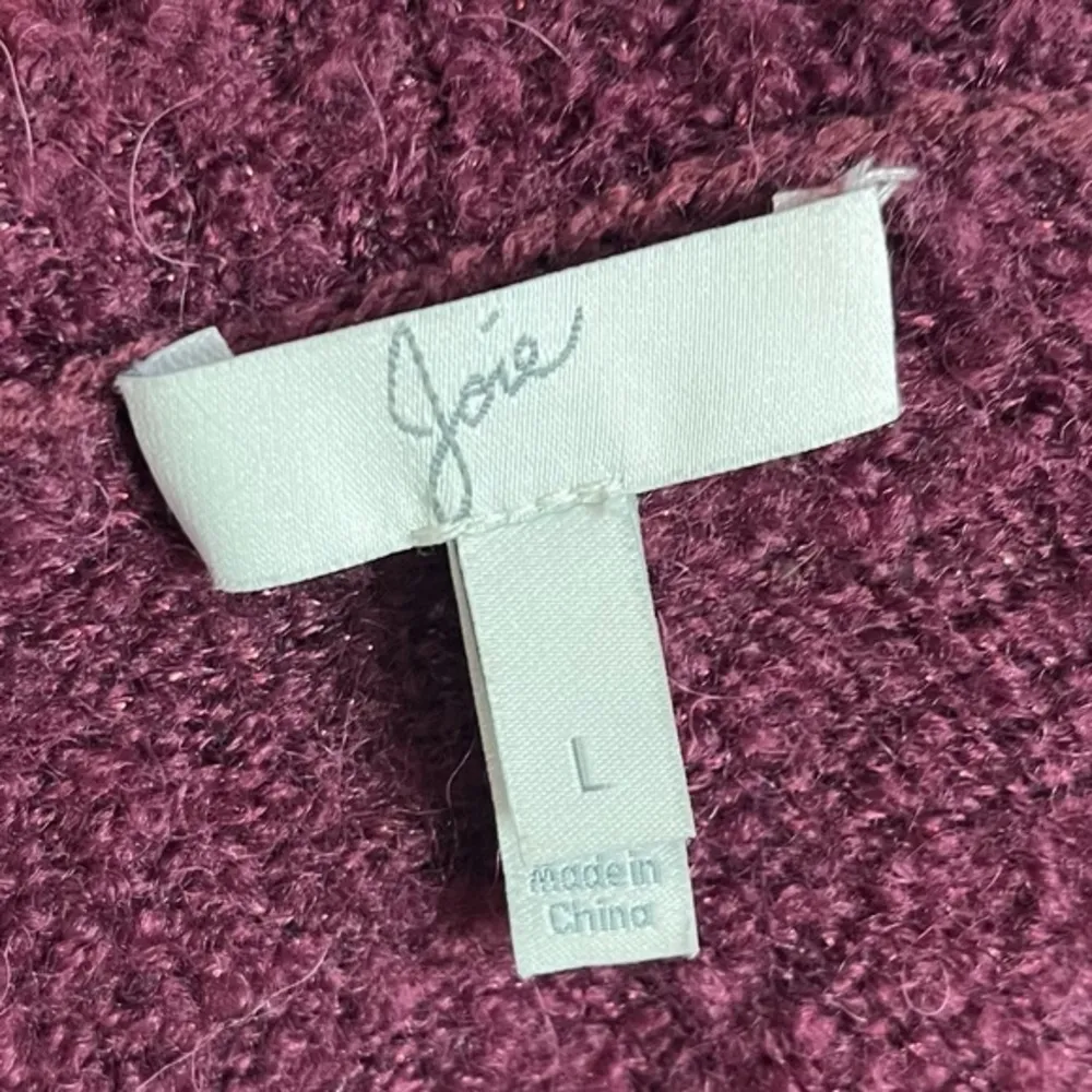 Joie • Stavan Metallic Detail Crewneck Sweater Blackberry - Image 68