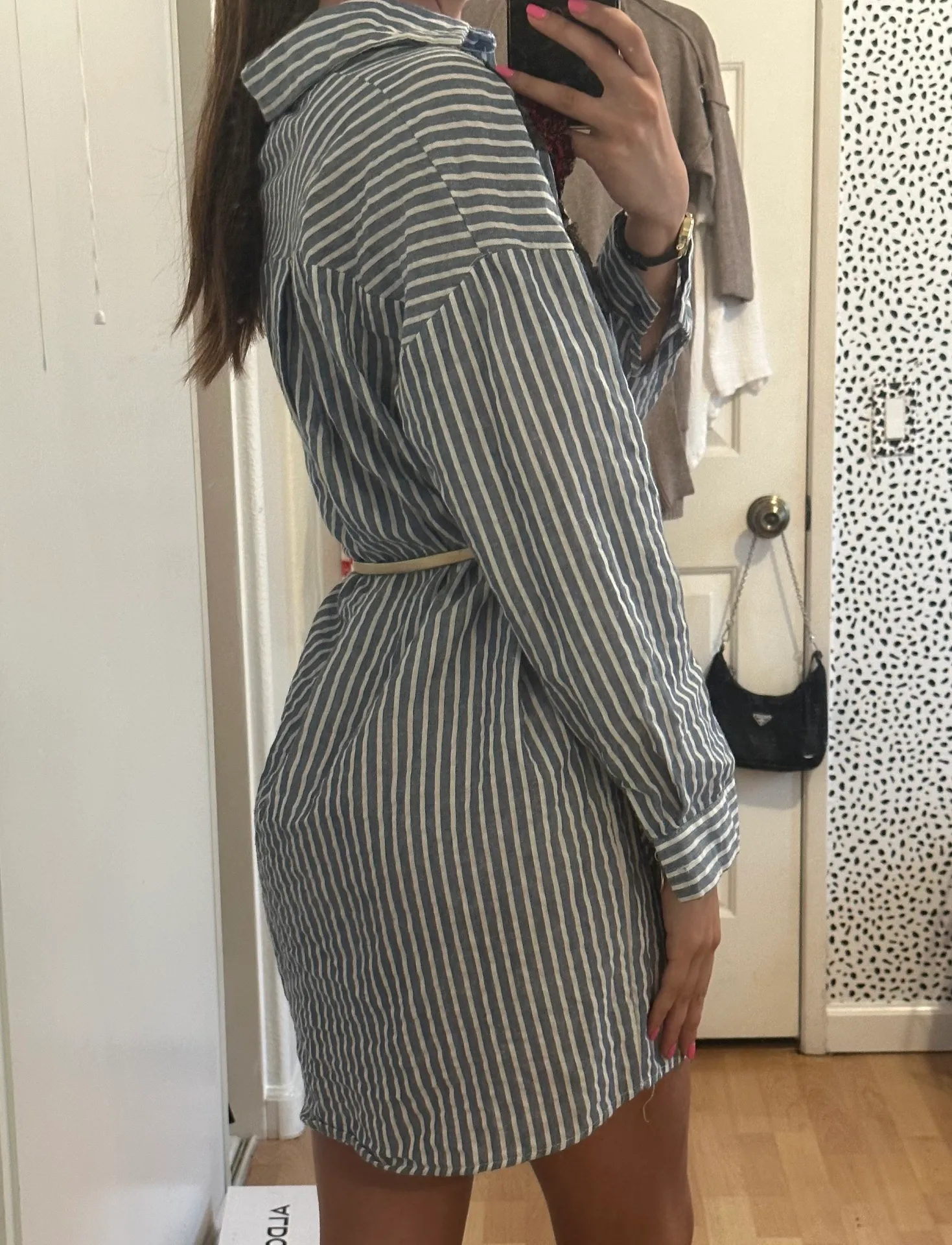 Oversized Button Up Dress - Image 2