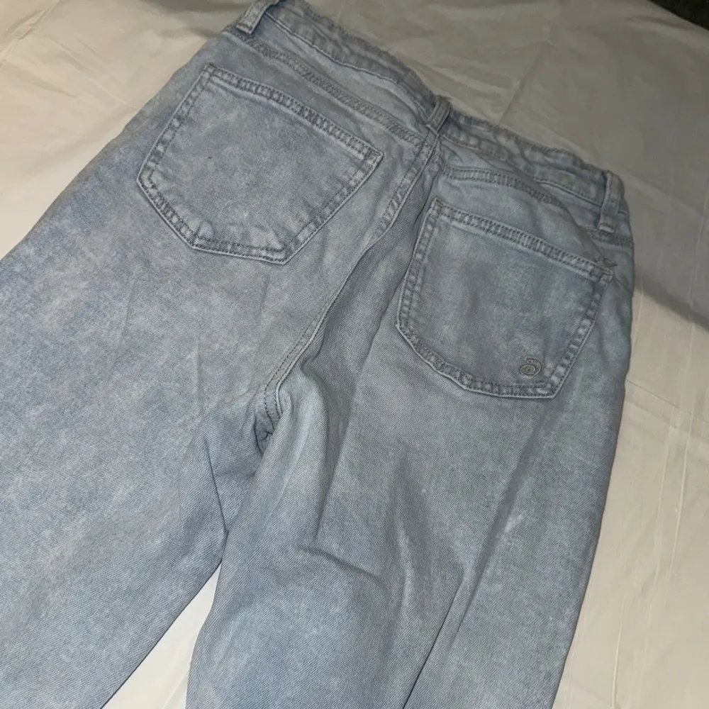 Indigo Rein‎ Gray Straight Leg Jeans with Patchwork Design - Image 5