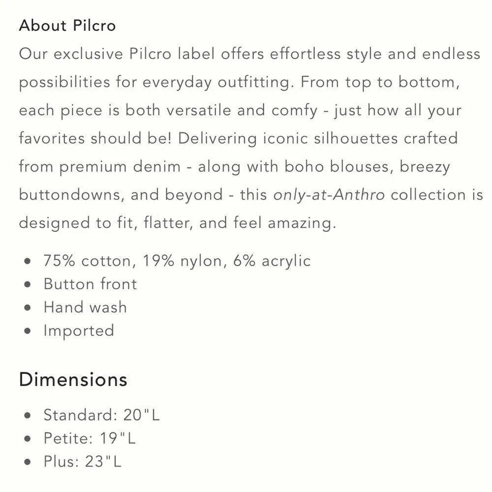 Anthropologie Pilcro Textured Puff-Sleeve Cardigan NEW Size Large Brown - Image 7