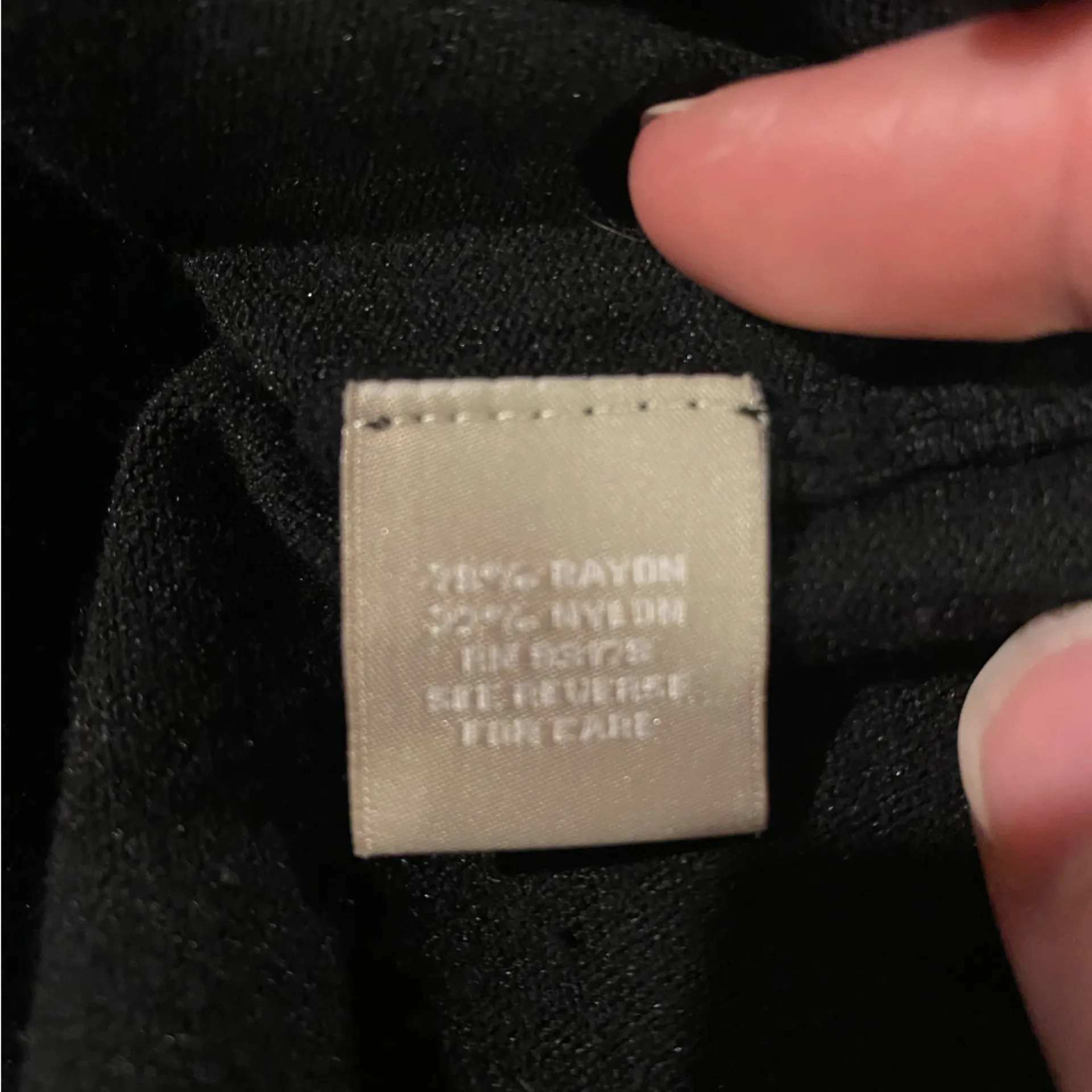 Joan Vass New York Cardigan Sweater‎ Black With Silver Button Detail Size Large - Image 5