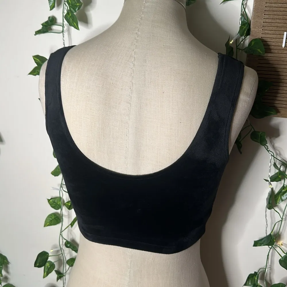 Colsie Velvety Style Tank Black - Image 3