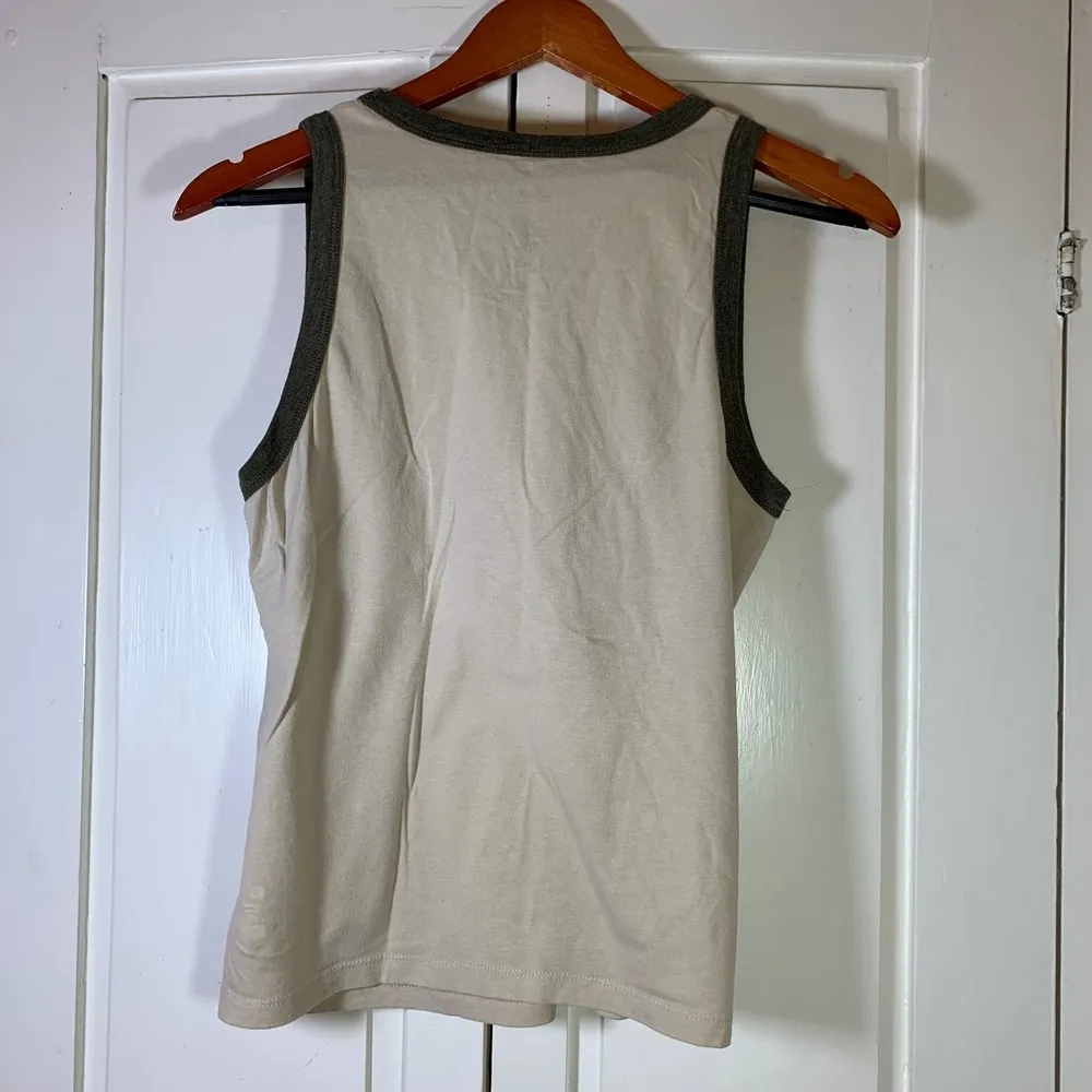 Natural Life Graphic Retro Tank Top Womens Large Beachy Sleeveless Casual Summer - Image 2