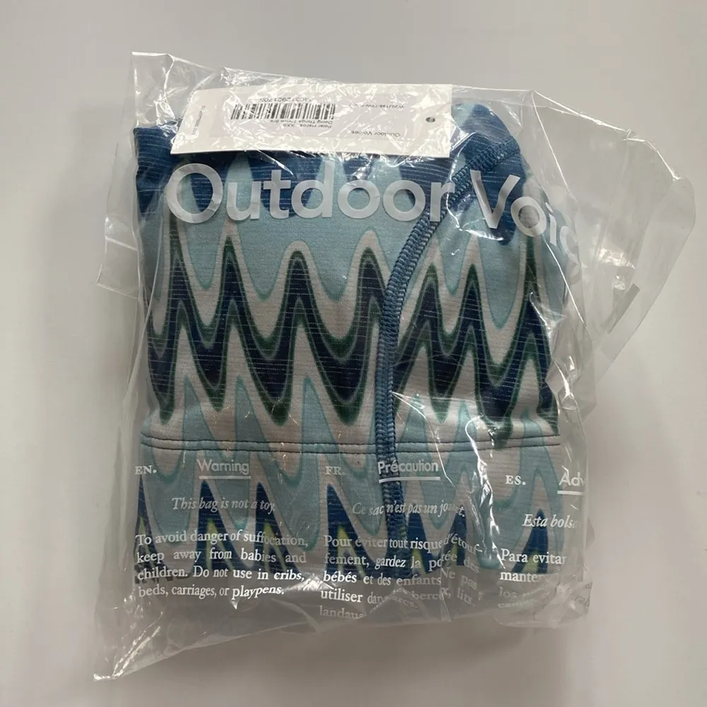 Outdoor Voices x Madewell Doing Things Thrive Bra Polar Helios Size XXS - Image 2