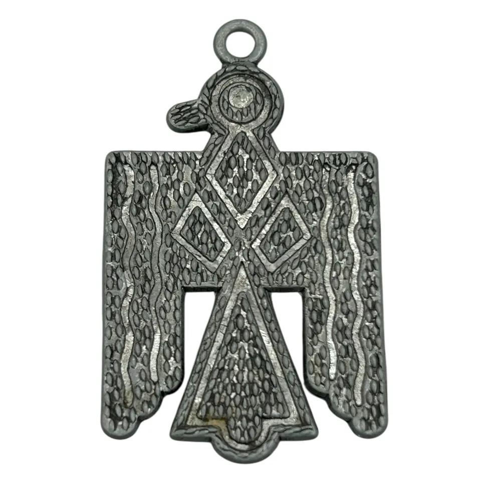 Vintage Thunderbird Pendant Silver - Image 6