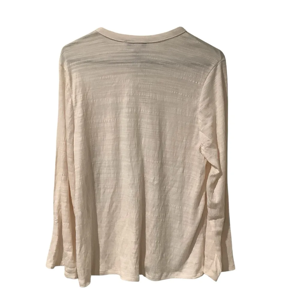 Carolyn Taylor Button Down Long Sleeve or 3/4 Sleeves SEE PIC. Size XL BRAND NEW - Image 9