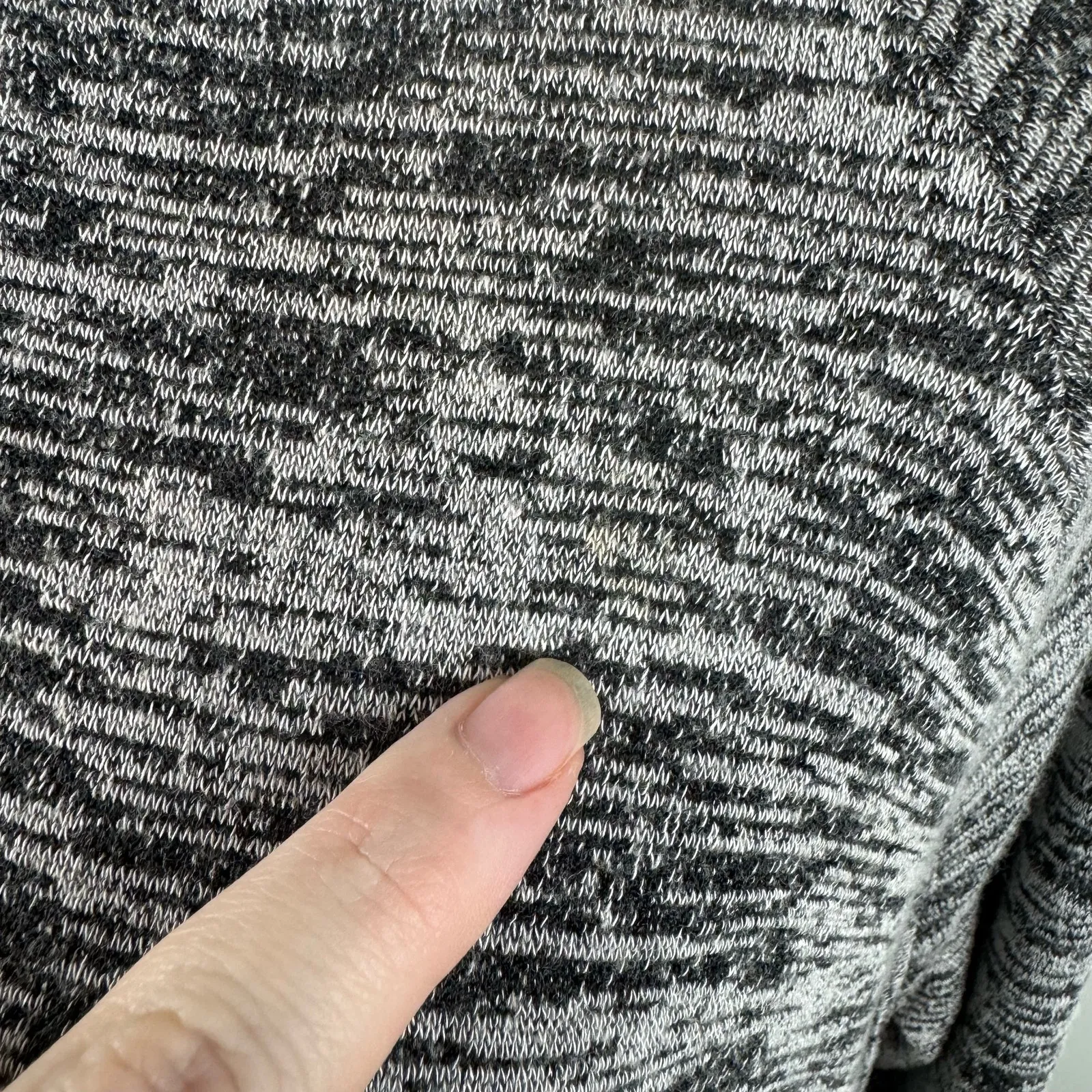 Club Monaco Womens Black Striped Pullover Crew Neck Sweater Sz XS | Minimalist - Image 7