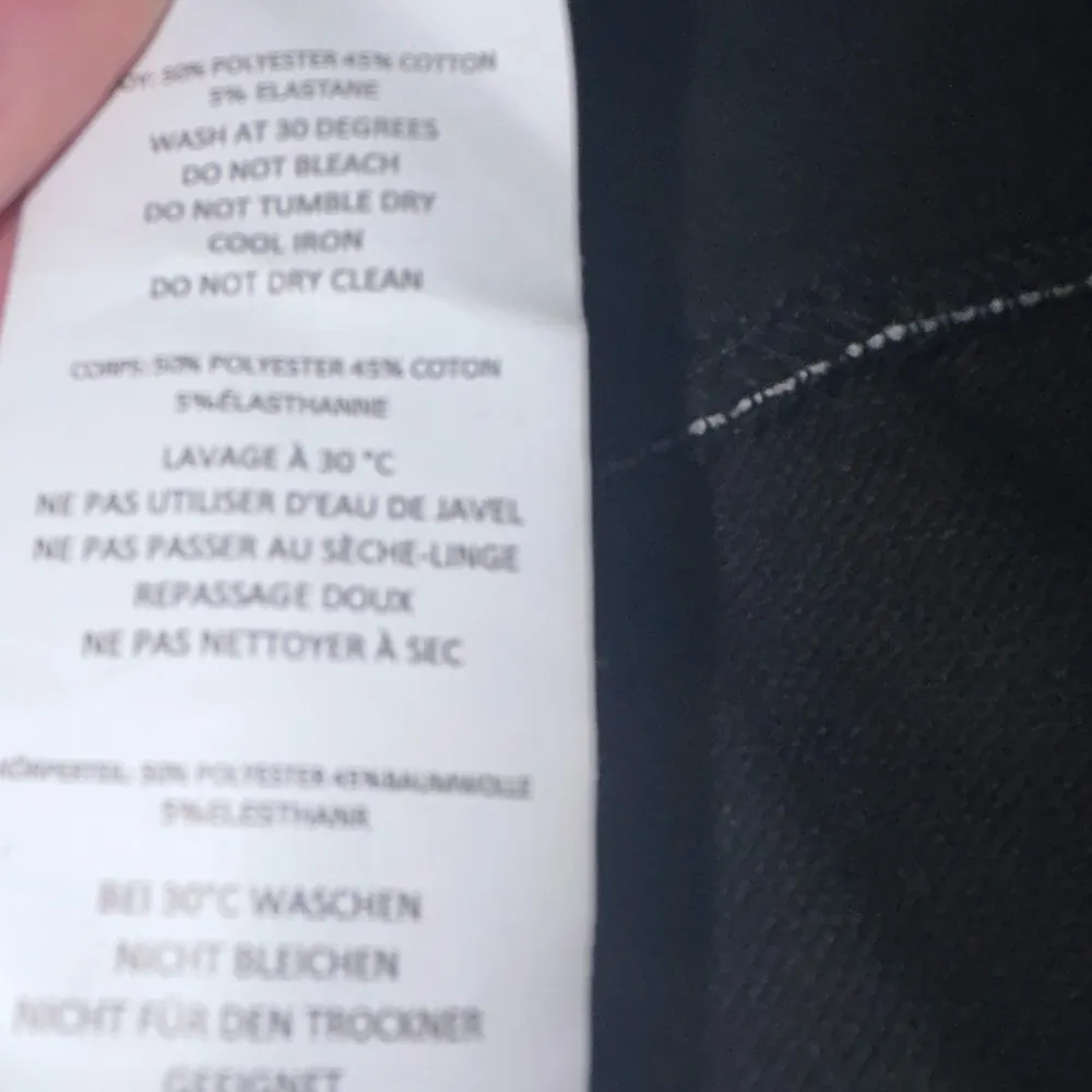 Boohoo black Lace-Up pull on pants ladies 10 - Image 7