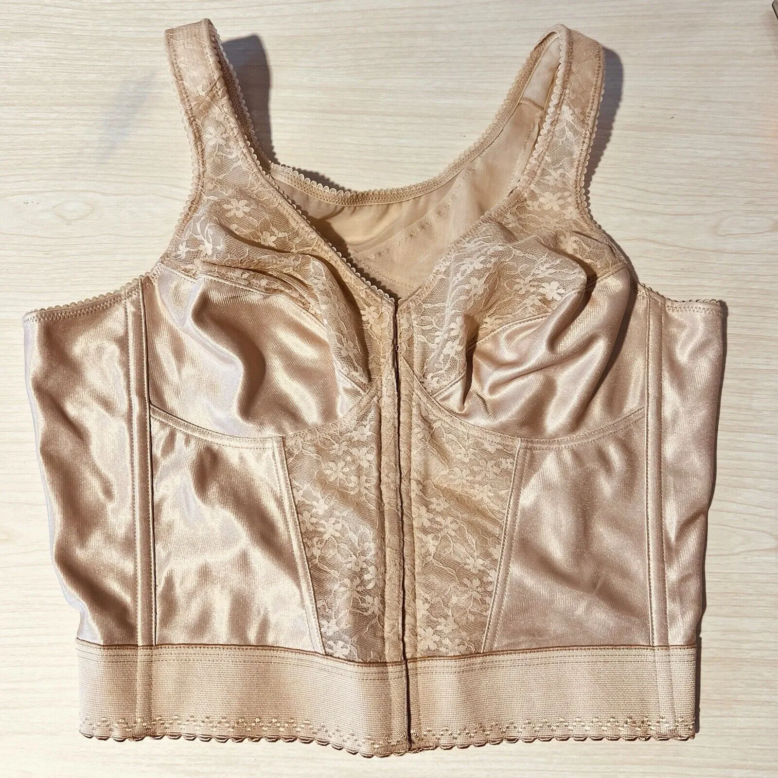 Exquisite Form Womens Fully Front Close Longline Posture Bra Wireless 5107565 Size undefined - Image 14