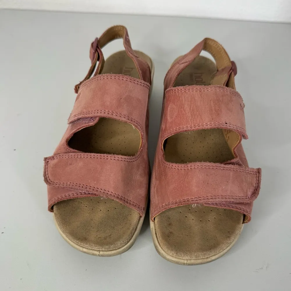 Hotter Soft Pink Strappy Sandals Size 8.5 - Image 2
