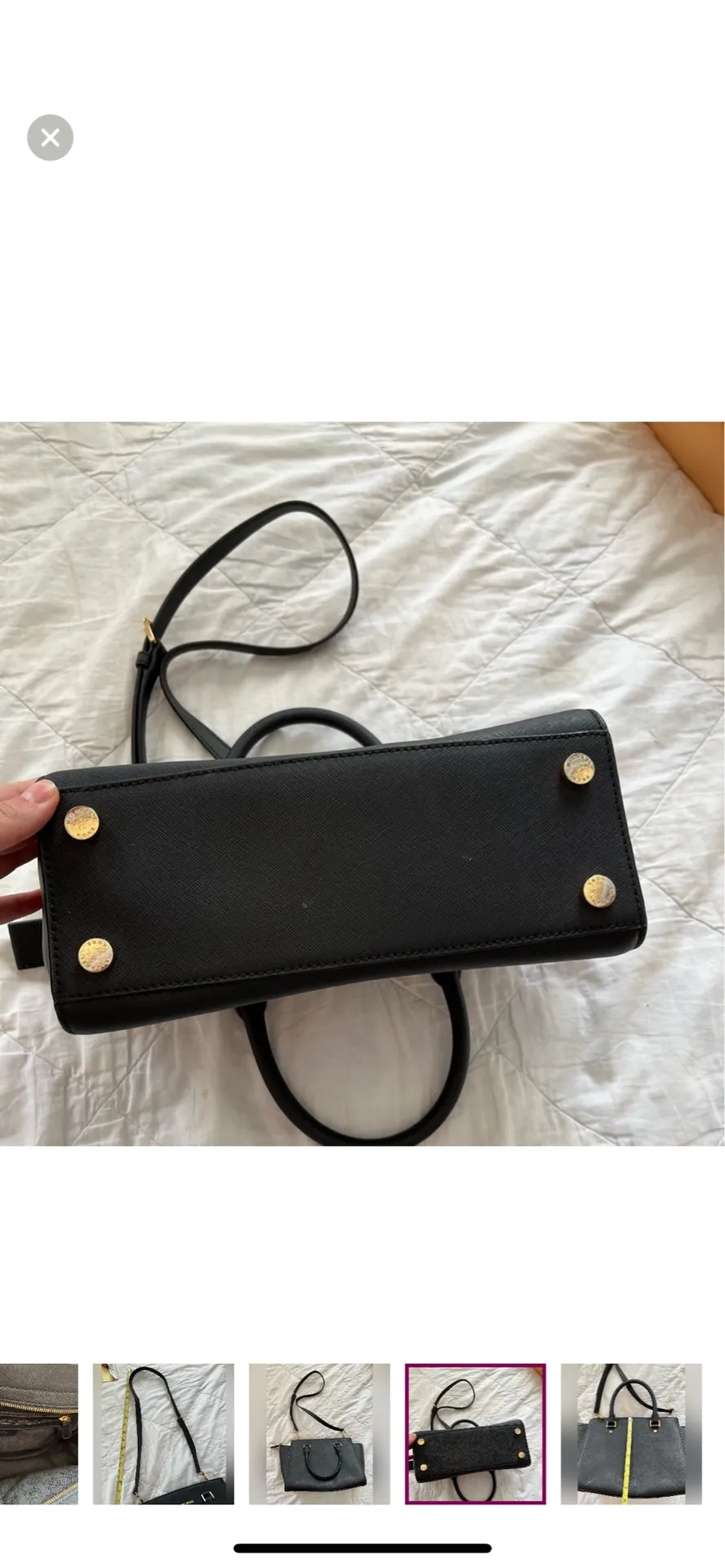 Black Michael Kors Bag - Image 9