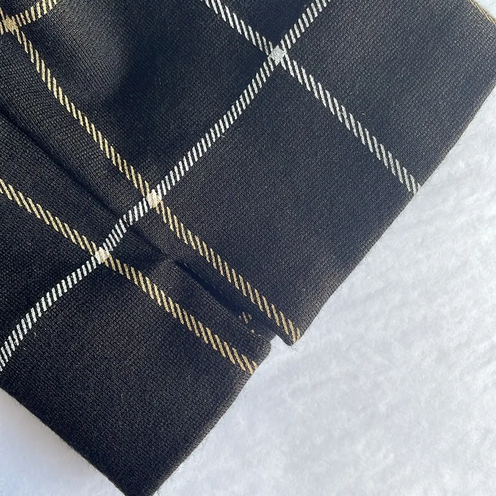 Amanda + Chelsea Black Windowpane Blazer - Image 7