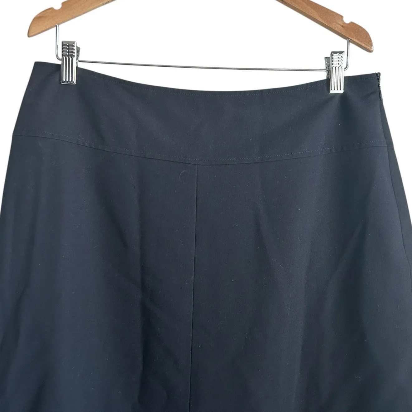 Tommy Hilfiger Women Skirt‎ 10 Black Classic A-line Career Office Minimalistic - Image 4