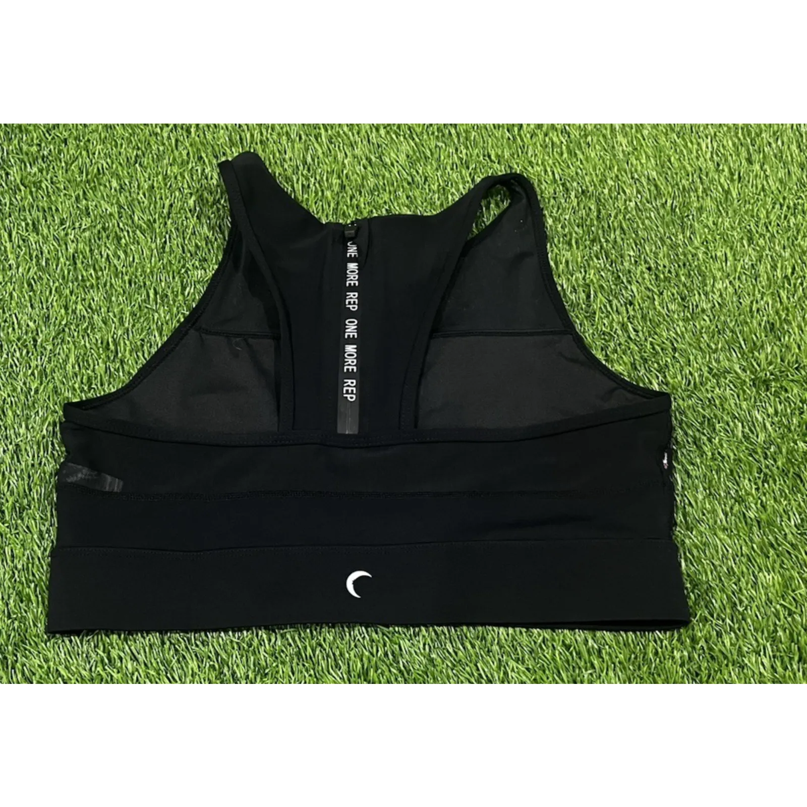 Zyia Lot Of 4 Sports BrasHigh Impact Racerback Black SZ Small - Image 11