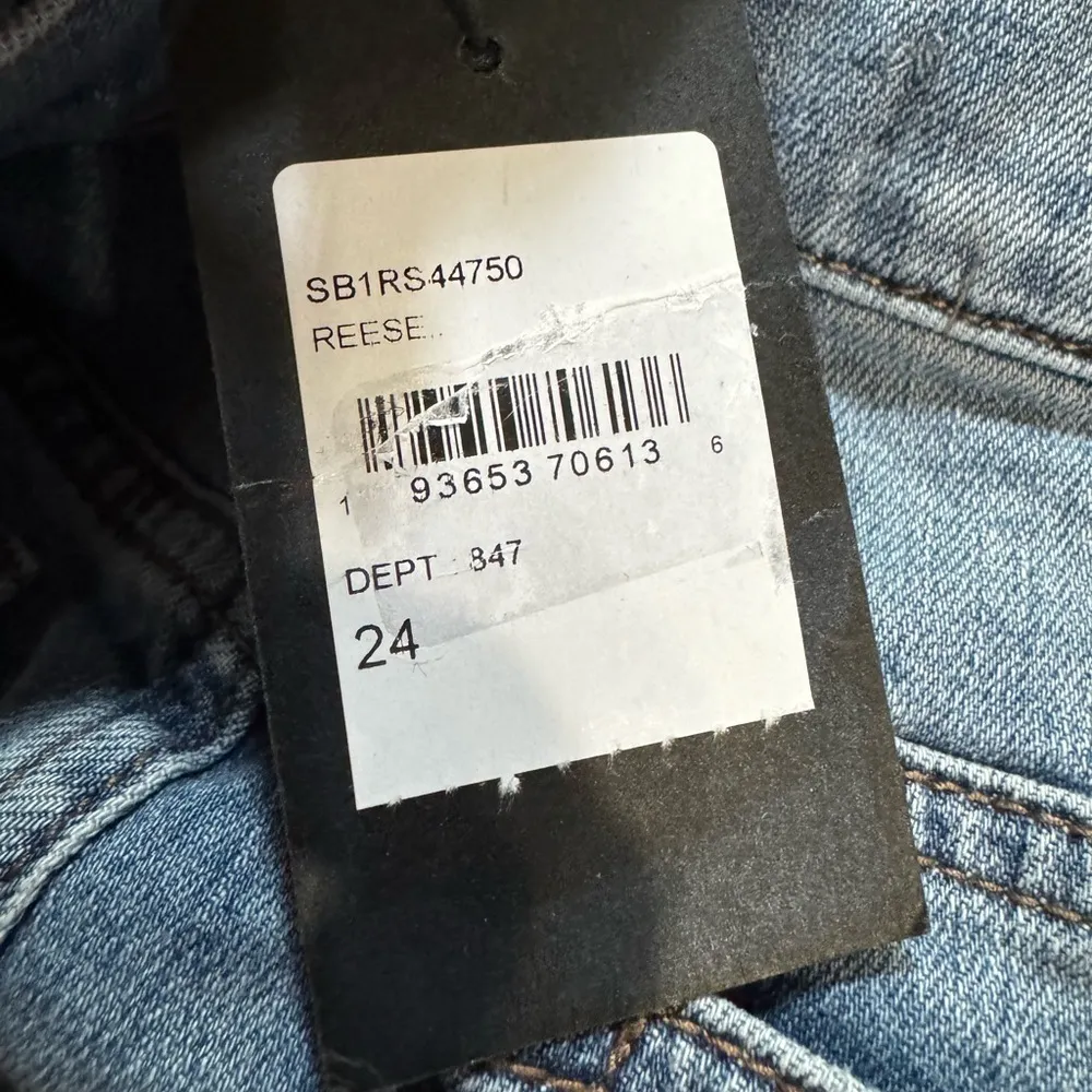 Joe’s Reese Rolled Hem Fashion Blue Denim Mid Rise Jean Shorts Size 24 NWT - Image 7