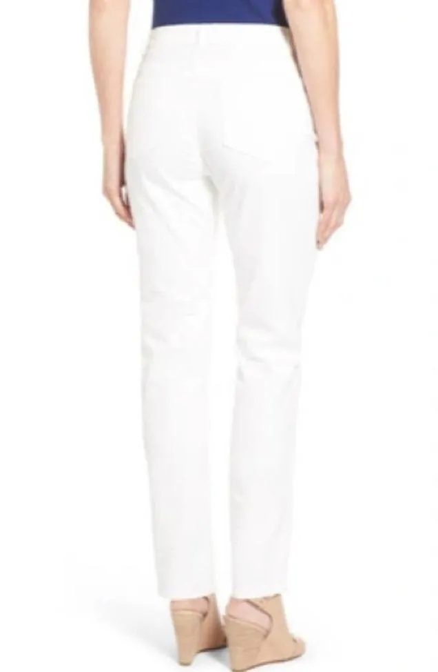 LAFAYETTE 148 NEW YORK White Curvy Fit Women's Jeans - Image 5
