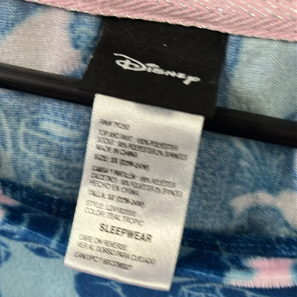 Disney Stitch Womens Pajama Loungewear Long Sleeve Weekend Vibes Velour Top 3X - Image 7