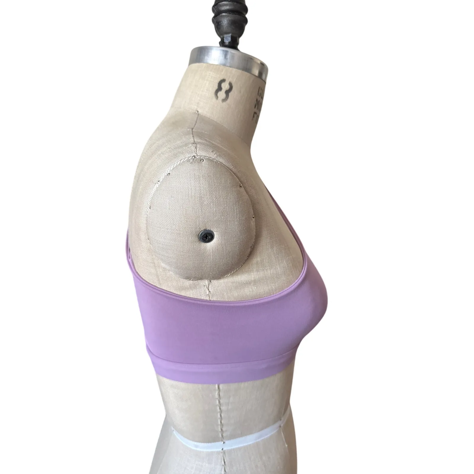 Set Active Luxform One-Shoulder Bra in Lavender Purple Size XS - Image 4