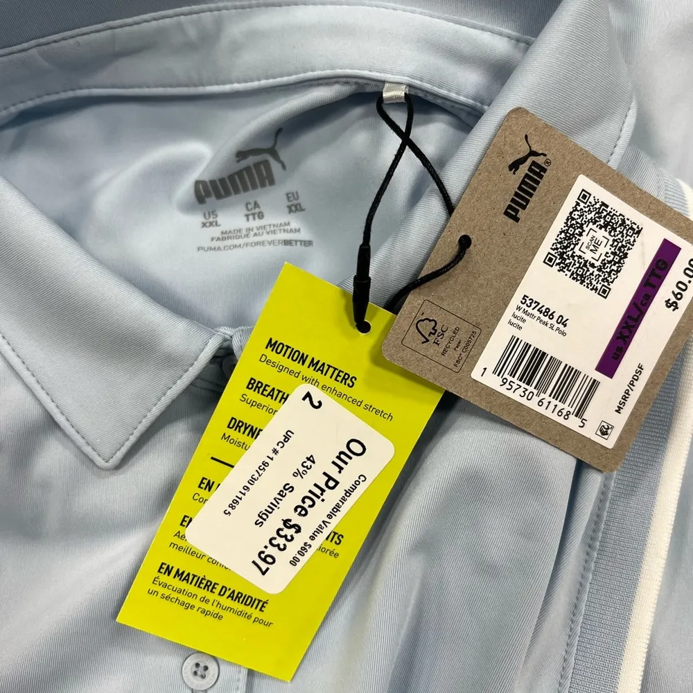 Puma Golf Polo Tank XXL - Image 7